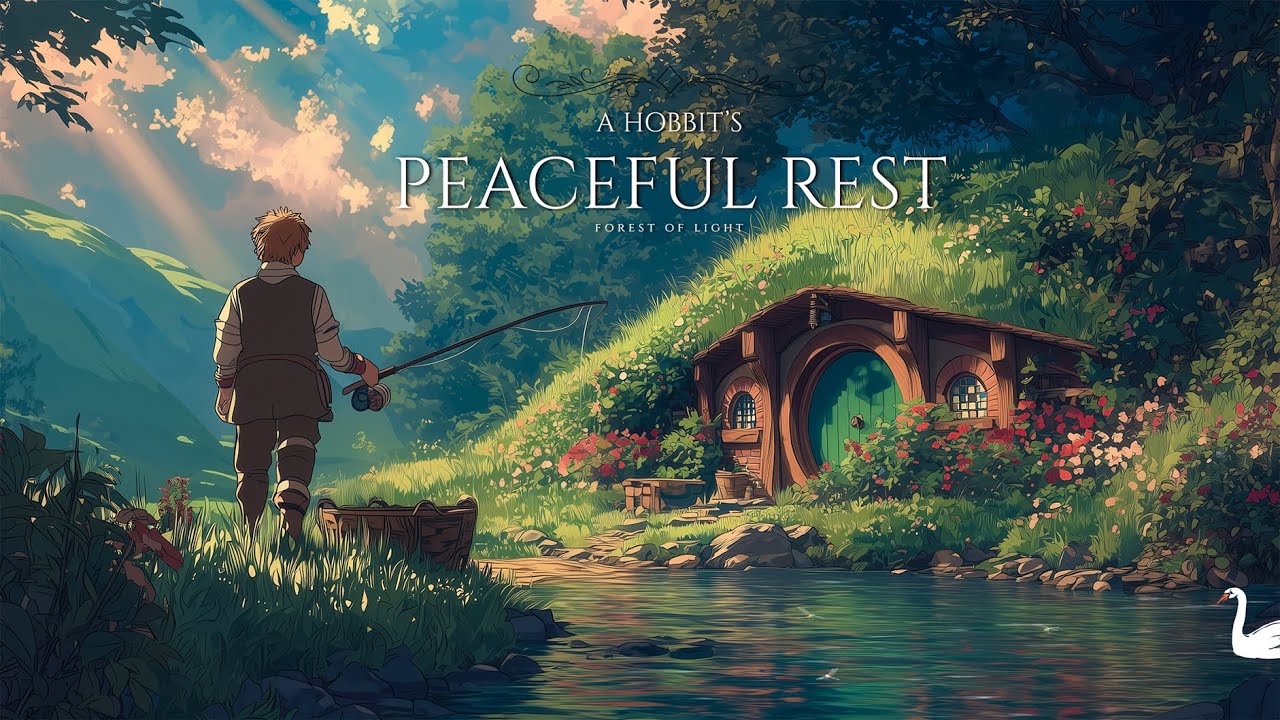Soft Medieval Music For Reading & Relaxation | A Hobbit’s Peaceful Rest