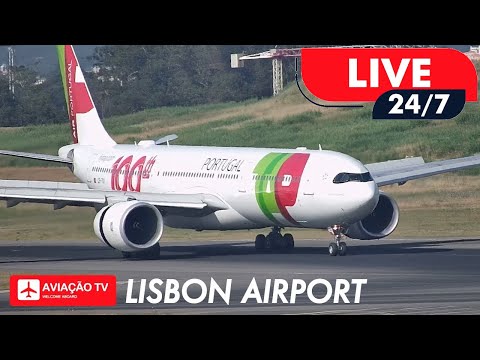 🔴 LIVE 24/7 Lisbon Airport 11.04.2026 • Livestream Plane Spotting • Direto Aeroporto Lisboa