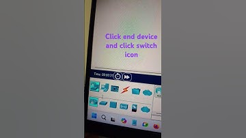 How to take switch in cisco packet tracer #windows #ciscocertification #cisconetworks