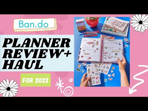 Ban.do Planner Review + Haul! 2022 - YouTube