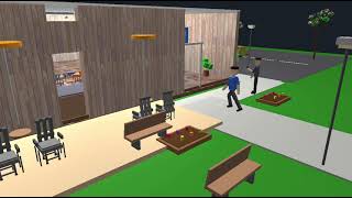 3D Cafeteria using OpenGL 3.3