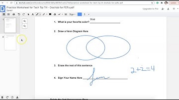 How to Edit & Sign PDFs with DocHub (Google Drive)