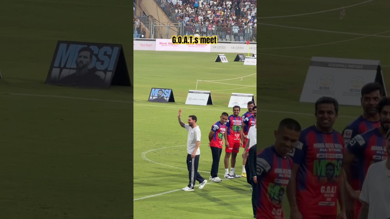 When Messi met Sunil Chhetri 