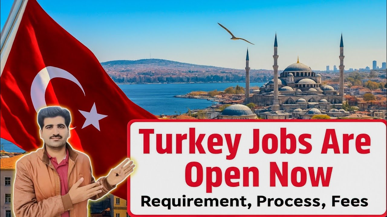 Turkey 🇹🇷 Jana Hai? Let's Go Easy Way | Turkey Work Visa 2025 | 2026 | Latest Hiring Update