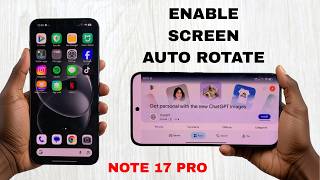 How To Enable Disable Screen Auto Rotate On Redmi Note 17 17 Pro