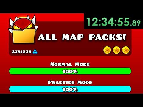 I SPEEDRAN All Map Packs 