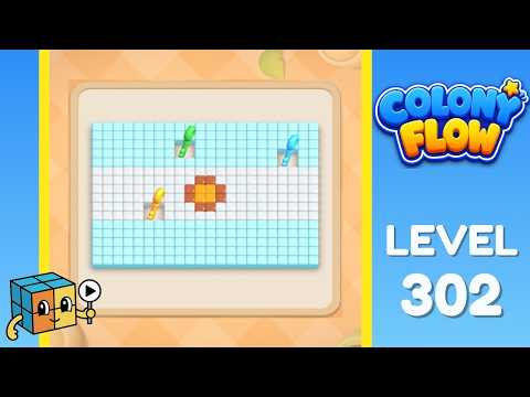 Colony Flow Level 302 Walkthrough Solution