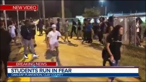 DEPUTIES: Someone yelled "gun" or "run causing panic at Oakleaf High School football game