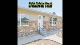 🏡 NEW LISTING | 1604 Dublin Street, Brownwood