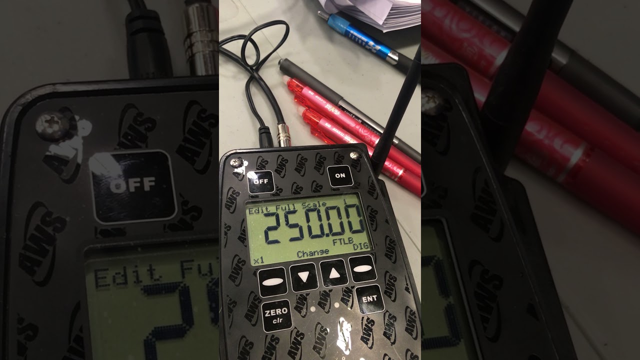 AWS Torque Transducer Cal