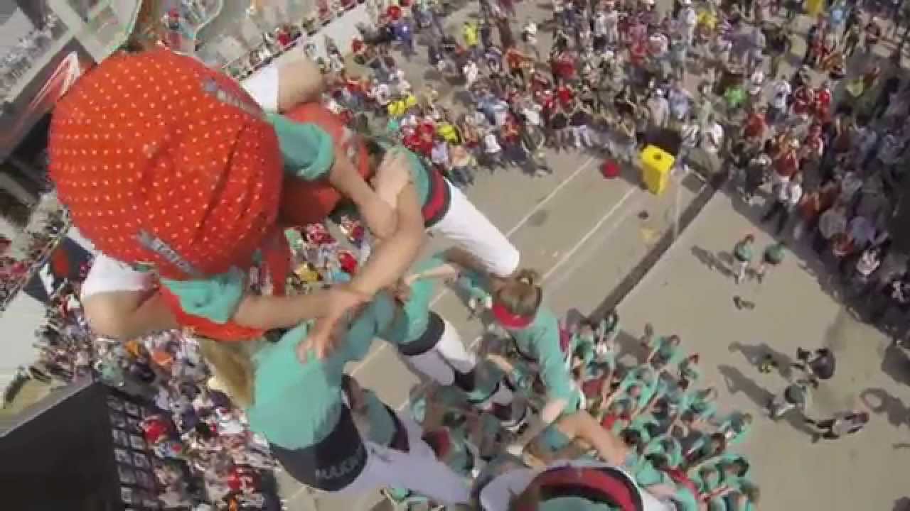 Castellers de Vilafranca - 7d8 vist per l'enxaneta - Circuit de Catalunya 2014