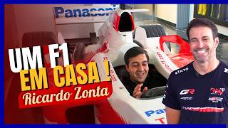 Um carro de F1 na casa de Ricardo Zonta!