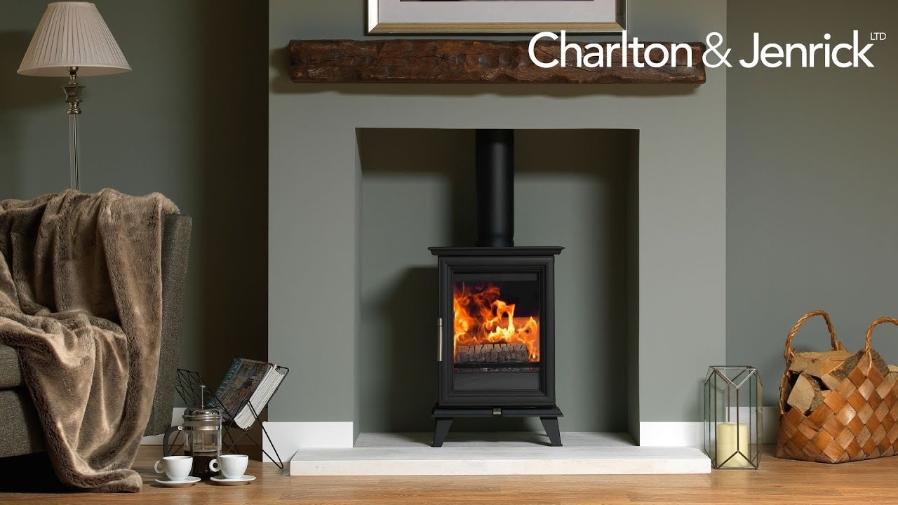 Woodtec 5kW Style Wood-Burning Stove | Charlton and Jenrick - YouTube