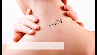 Semicolon Tattoo Design Ideas
