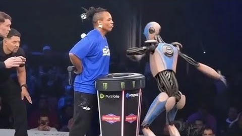 power slap contest humans vs. robots