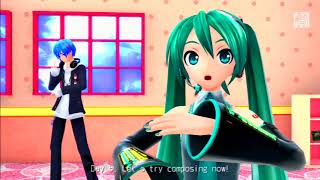 Project Diva F 2nd [Edit PV] Can't Make A Song!! [English Dub]