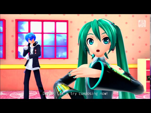 Project Diva F 2nd [Edit PV] Can't Make A Song!! [English Dub]