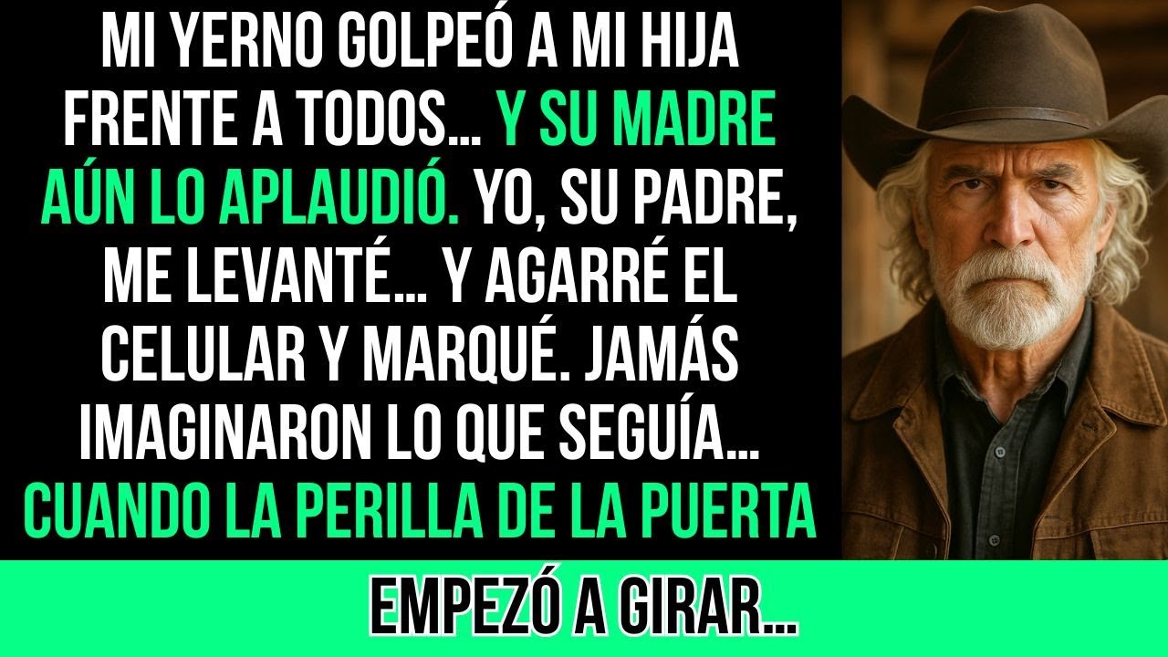 Mi yerno golpeó a mi hija frente a todos. Agarré el celular y marqué. Jamás imaginaron lo que seguía