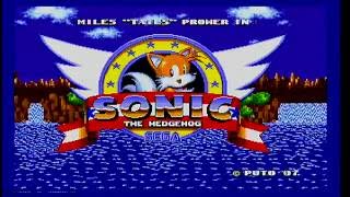Tails In Sonic 1 (Sega Genesis Hack) Longplay Part 1 (EAR RAPE WARNING!!)