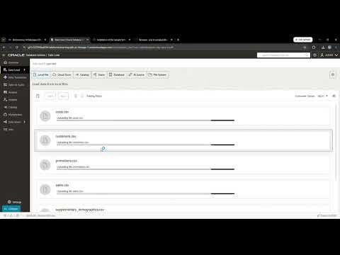 Load Sample Data & Run Queries in Autonomous Data Warehouse