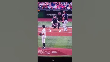 WBC Championship USA vs Japan  Trea Turner 1st AB 😎🍿 #shorts #sports