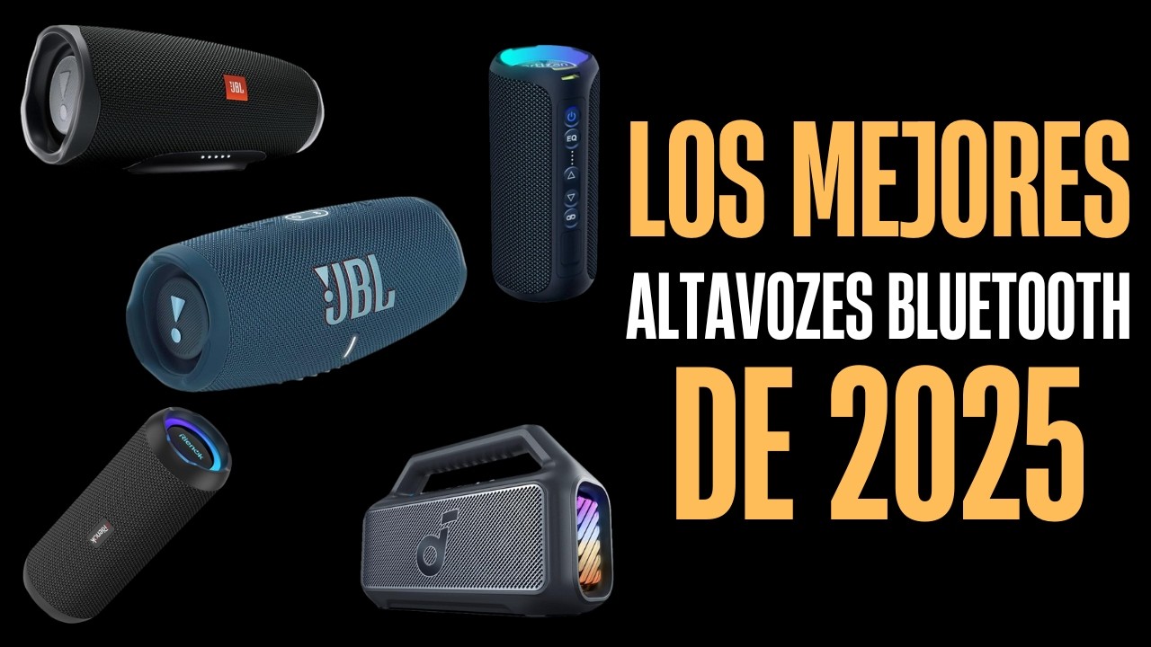 🔊 Mejores Altavoces Bluetooth 2025 ✅ Top 5 🔥