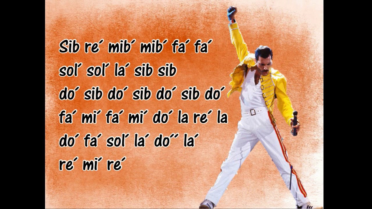 We are the champions - para flauta (notas explicadas) Queen - YouTube