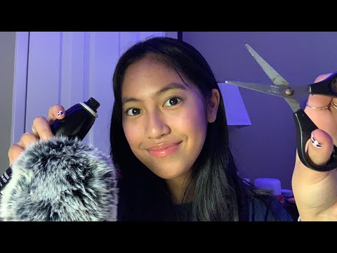 ASMR RELAXING HAIRCUT ✂️