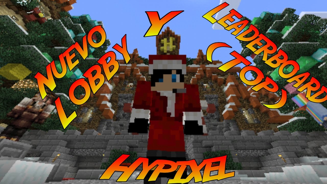 Nuevo Lobby y Leaderboard (Top) De Hypixel para Minecraft PE 0.13.0 ...