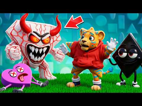 I FOUND EVIL SHAPES.. (THEY WANT TO EAT ME)