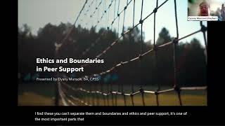 Famous Ethics and Boundaries in Peer Support - 2023 August Peer Support Conference Profile