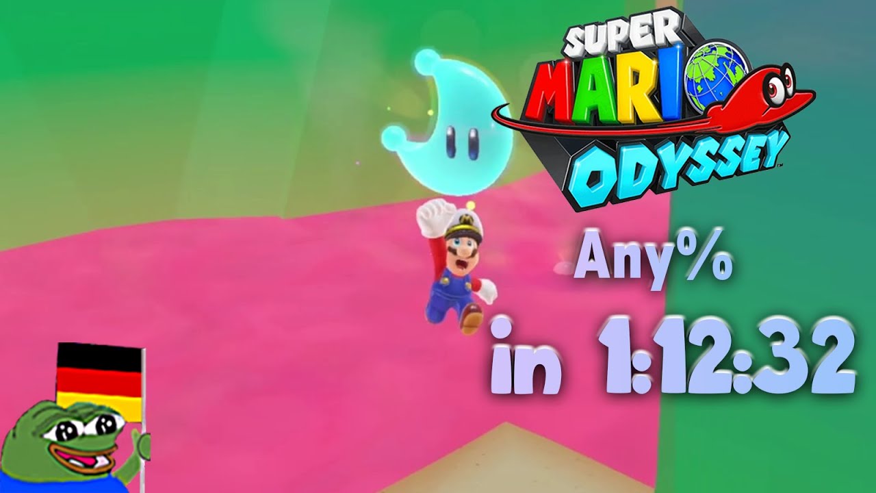 Any% in 01:32:17 by iOwnRazer - Super Mario Odyssey - Speedrun