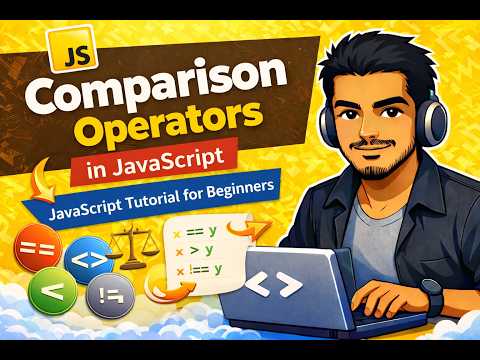 Comparison Operators in JavaScript (2026) | JavaScript Tutorial for Beginners