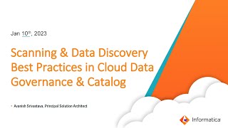 Scanning & Data Discovery Best Practices in Cloud Data Governance & Catalog