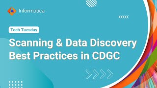 Scanning & Data Discovery Best Practices in Cloud Data Governance & Catalog