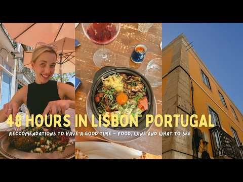 🇵🇹48 Hours in Lisbon Travel Guide | Best Vegan Food, Cafés & Things to Do