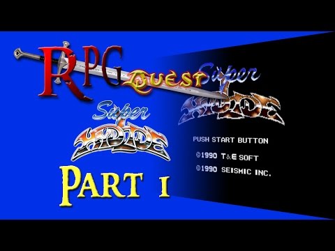 RPG Quest #24: Super Hydlide (Genesis) Part 1