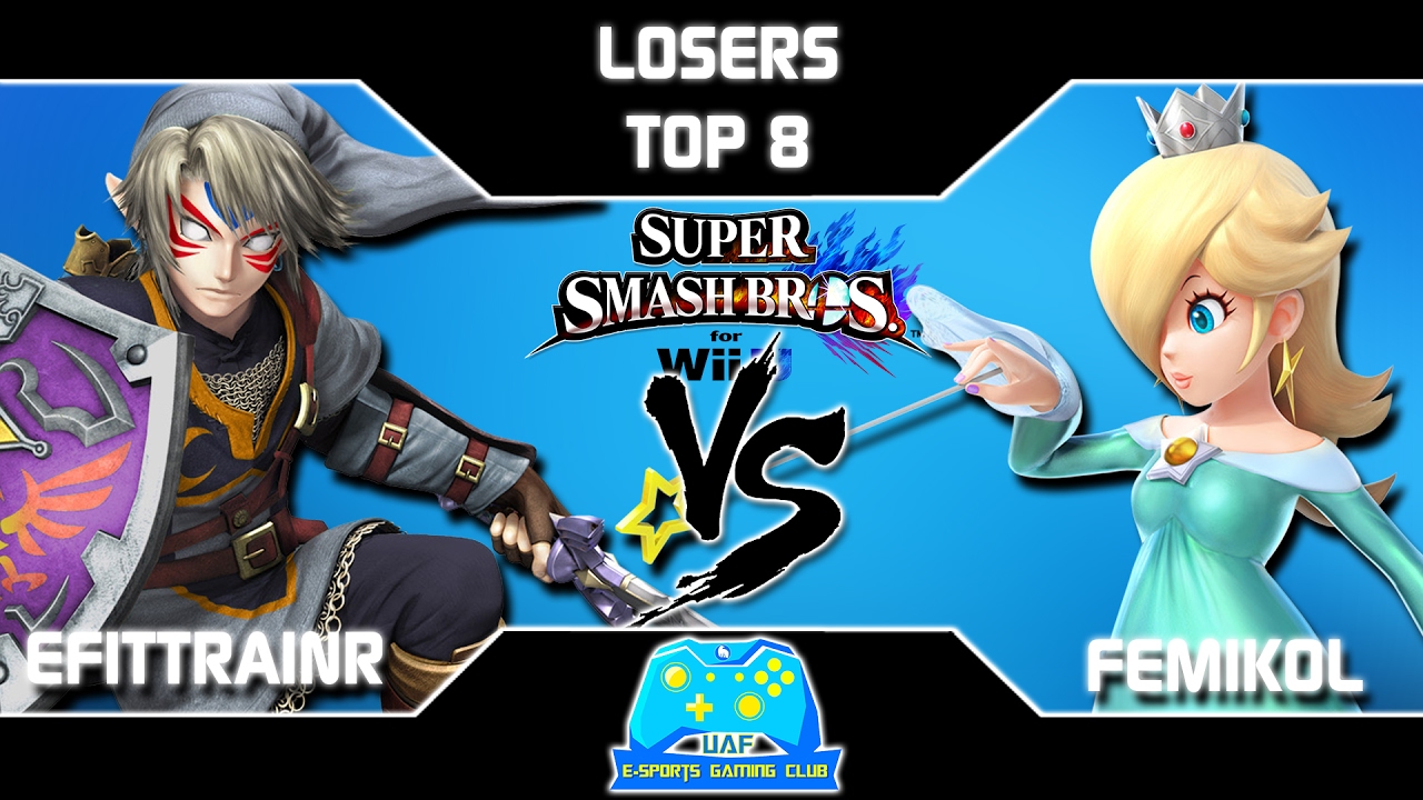 Fairbanks Weekly: Losers Top 8- EFitTrainr (Link) vs Femikol (Rosalina)
