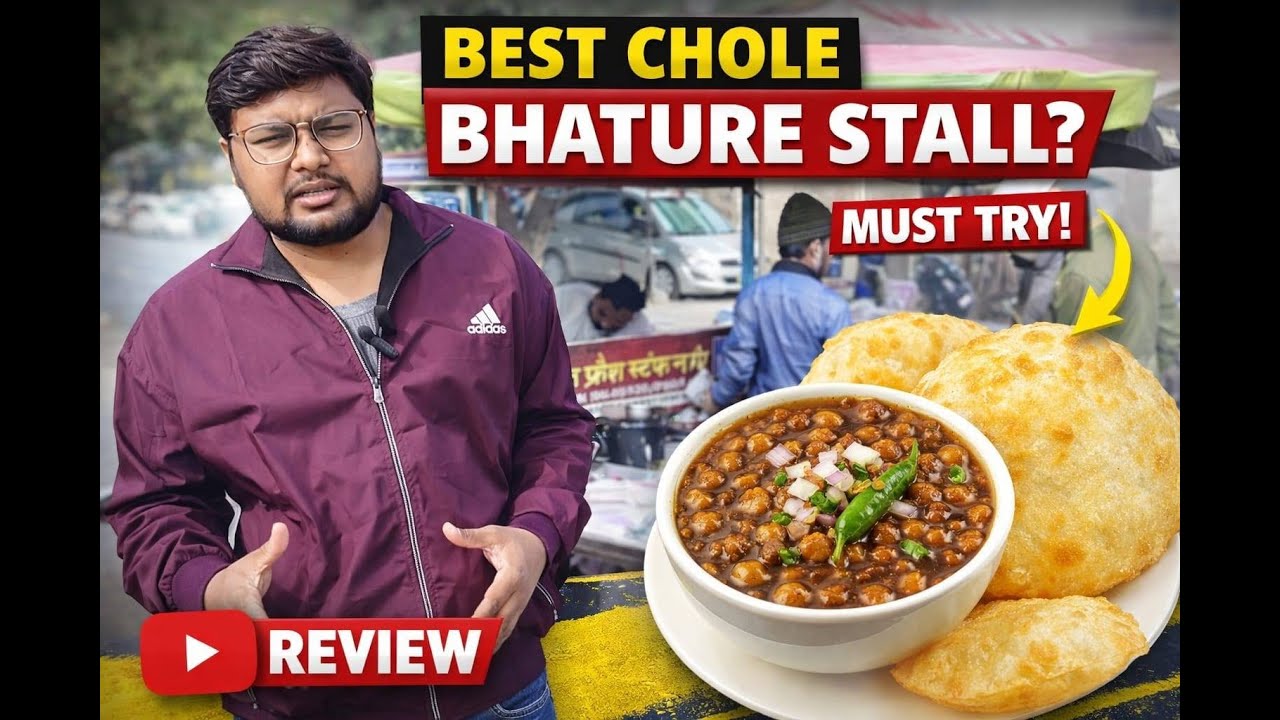 India's Best Chole Bhature - Taste Test & Review