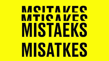 Kinetic Typography Exploration—Paula Scher