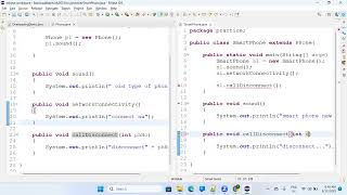 Session_41 OverRiding implementation  in JAVA