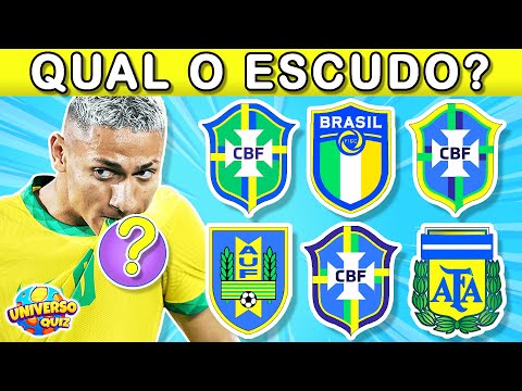 ADIVINHE OS ESCUDOS DAS SELEÇÕES Adivinhe Escudos dos Países da