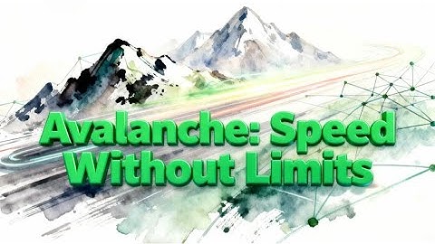 The Journey of Avalanche (AVAX): ongeëvenaarde snelheid en onbeperkte schaalbaarheid