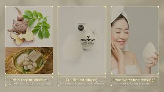 100% Pure Konjac Sponge Super Soft, Pure Konjac Sponge For Baby And Also For Cleansing Make-Up