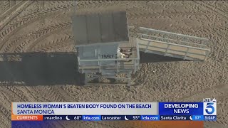Homeless woman found beaten to death at Santa Monica beach
