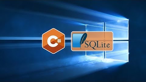 Como integrar C# e SQLite