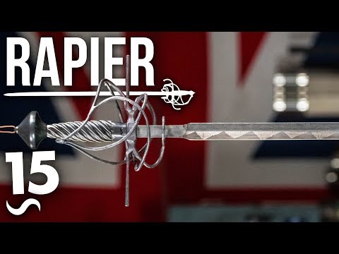 MAKING A BASKET HILT RAPIER SWORD!!!  PART 15 FINISHED!