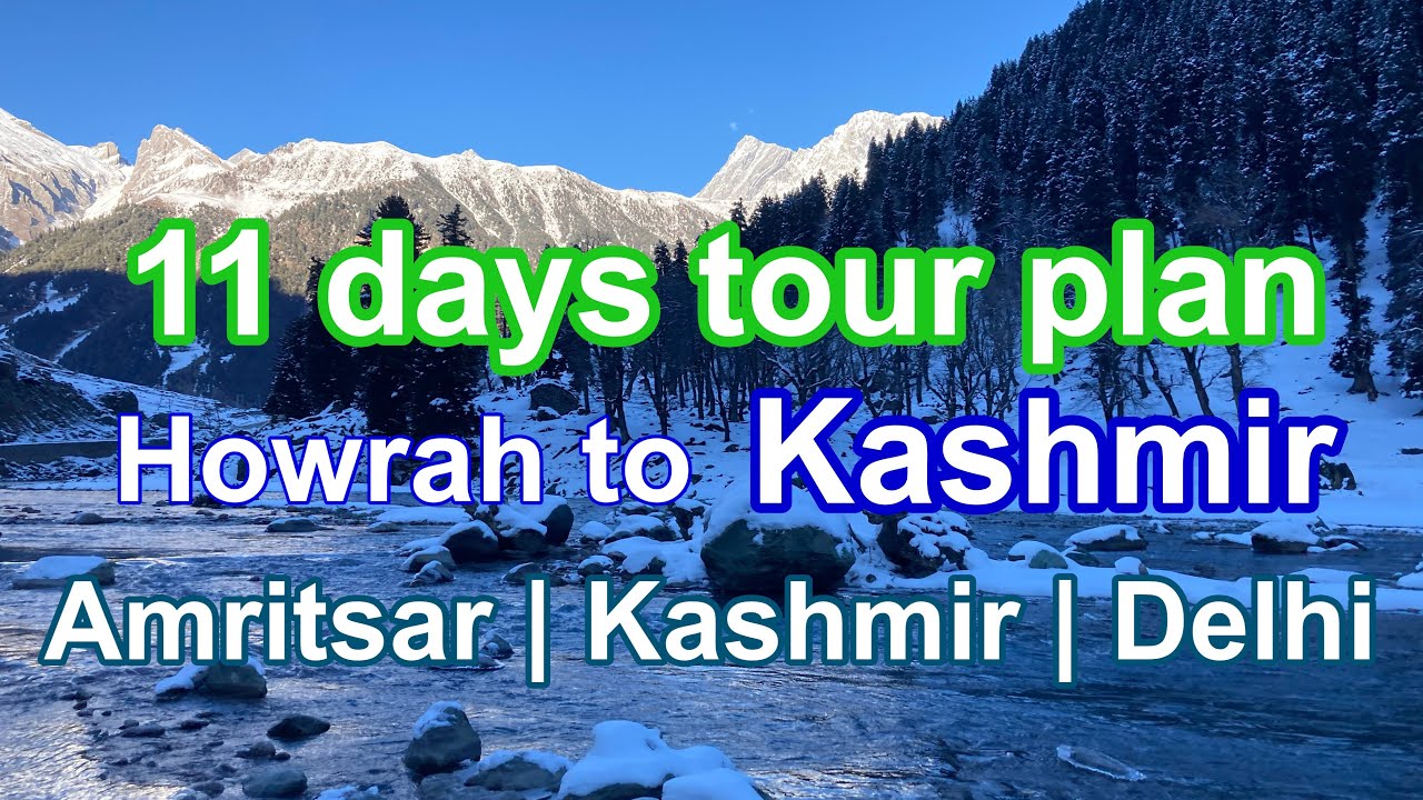 kashmir tour from kolkata