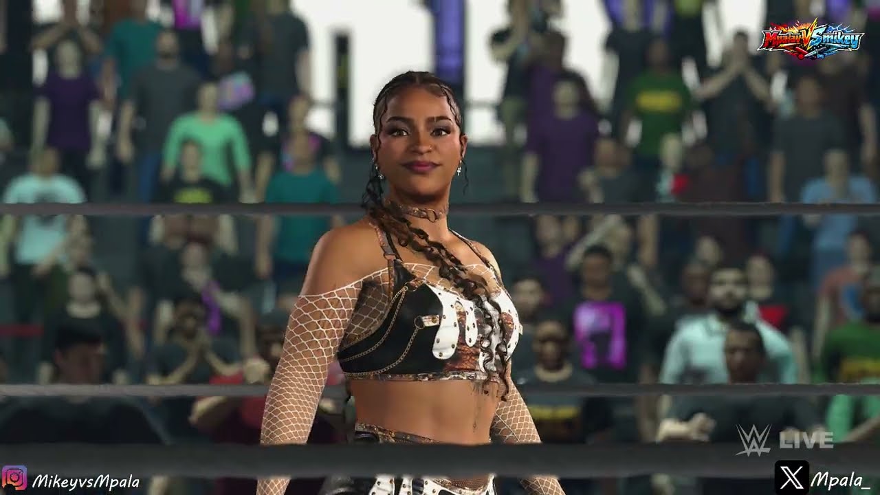 WWE 2K26 - Jaida Parker & Karmen Petrovic vs Nikkita Lyons & Blake Monroe 