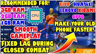 Free Fire Fix Lag 1GB RAM Make Your Phone Faster Than Before! | Free Fire lag Fix 1GB 2GB 3GB RAM screenshot 2